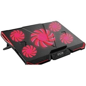 Resim Inca Arrax Inc-619tgs 5xfan 2x Usb Led Notebook Soğutucu 