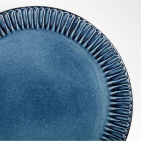 Resim Cove Glazed Indigo Blue 16 Parça Yemek Takımı Çok Renkli 