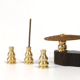 Resim 5 Adet Bakır Alaşımlı Kabak Tütsü Tutucu, Vidalı Tütsü Tepsi Standı, Sivrisinek Spiral Rafı 