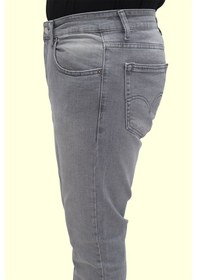 Resim Denim Cartel Dmctekstil Erkek 1002 Yüksek Bel Normal Kesim Boru Paça Jean Pantolon Gri 