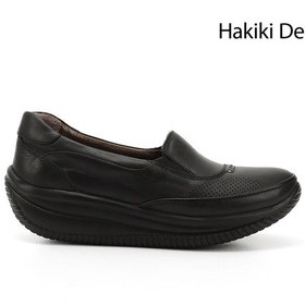 Resim Gönderi R Kadın Siyah Dolgu Taban Hakiki Deri Ayakkabı Ddza73542940 Siyah 