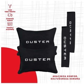 Resim Dacıa Duster Nakışlı Otomind Boyun Yastığı Seti 