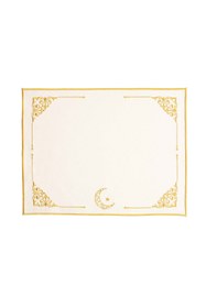 Resim OKRA HOME Safi Nakışlı 4 Kişilik Sofra Seti 