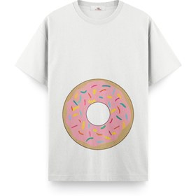 Resim Donut Girl - Hamile Regular Tshirt - Siyah / M / Regular 