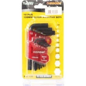 Resim 120 mm Alyan Seti 10'lu Allen 
