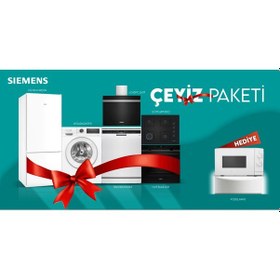 Resim Siemens HU736AEG0T-lC65FCJ60T-EO7C6PP30O-WG42A2X3TR-KG76NVWE0N-SN23EEW63KT-F020 6 Parça Çeyiz Seti 
