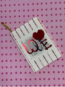 Resim demontecraft Hediye kartı not karti 6.5x9.5 ölçü 1 adet 