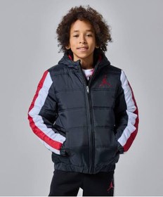 Resim Nike Jordan Jumpman Classic Puffer Çocuk Mont Lacivert 