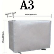 Resim Topnotch A3 Outdoor Klima Koruyucu Toz Kapağı Güneşten Koruma Örtüsü 
