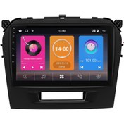 Resim Carvocal Suzuki Vitara Uyumlu Android Multimedya Sistemi (2016-2024) CRV-4514XAA 