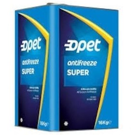 Resim Opet Süper Antifreeze Dört Mevsim Mavi Antifriz Teneke 16 Kg Soğ 