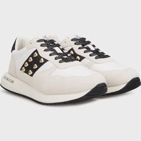 Resim Love Moschino Hakiki Deri Süet Detaylı Sneaker Ayakkabı Bayan AYAKKABI JA15403G1MIAM10A 