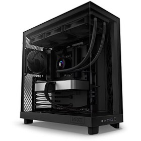 Resim Nzxt H Series H6 Flow CC-H61FB-01 3 x 1 20 MM Atx Oyuncu Kasası Siyah 