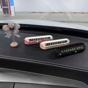 Resim Kadınlar için Geliştirilmiş Araç Geçici Otopark Telefon Numarası Kartı, Yaratıcı Yer Değiştirme Kartı, Gizli Cep Telefonu Numarası Kartı, Araç Dekoru, Set, Elmas Araç İçi 