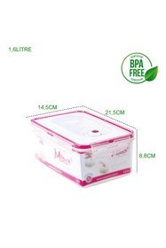 Resim Geseus Moon Star Vakumlu hava geçirmez saklama kabı 1,60 LT+Pompa-MVAC182 