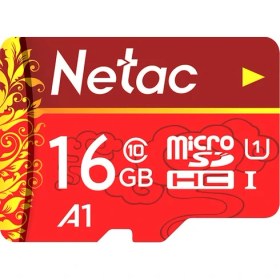 Resim Netac Tf Micro SD 16GB Hafıza Kartı U1 C10 Trafik (Yurt Dışından) 