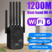 Resim 25 Cihaz İçin WiFi Tekrarlayıcı, Daha Geniş Bir Alanı Kapsayan Ev İçi Sinyal Güçlendirici | İnternet Güçlendirici WiFi Tekrarlayıcı 
