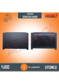 Resim Acer Uyumlu Nitro 5 AN515-42-R8DU Lcd Cover - Bezel Ekran Kasası - Çerçeve Set (Pars Power) 152467 