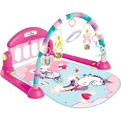 Resim Babycim Unicorn Piyanolu Oyun Halısı 