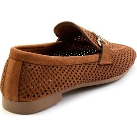 Resim Bambi Taba Kadın Loafer Ayakkabı K01688010902 Taba 