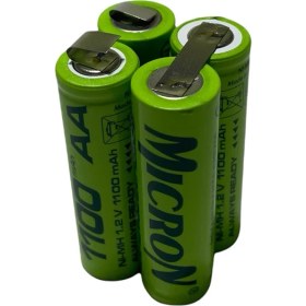 Resim Micron 4.8 V Şarjlı Matkap Pili Bataryası 1100 Mah Ni-Cd Aa Pil 