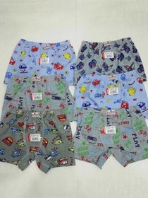 Resim Ceylanoğlu 6'lı Paket Erkek Çocuk Desenli Boxer 001 