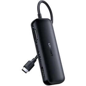 Resim Ugreen Type-C HDMI VGA Displayport Dönüştürücü Adaptör Siyah 