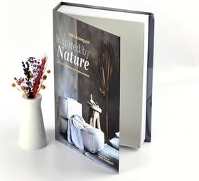 Resim Bak Gel Al Kitap Görünümlü Dekoratif Kutu, Iskandinav Tarzı Kitap Şeklinde Saklama Kutusu, Ev Dekorasyonu, Modern Ev Dekorasyon Natura Life 