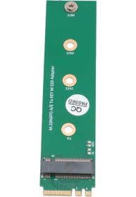 Resim Vkemall M.2 A/e Anahtarından Key-m'ye Nvme Ssd Dönüştürücü Adaptörü - 2230/2242/2260/2280 Ssd'leri İçin Pcıe Tabanlı M.2 Çevirici Kartı 