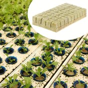 Resim Mükemmel Hareketlilik ve Kullanışlı Dikim Deliklerine Sahip Rockwool Başlangıç Tıkacı, Çekirdek Ekim, Klonlama Sistemleri İçin Yaygın Olarak Kullanılır; Toprağa Göre Çok Pratik, Çiftçiler için Ideal 