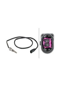 Resim Vw Polo 5 Egzoz Sicaklik Sensoru 1.2 Tdi 2009-2014 Hella 6pt358181431 