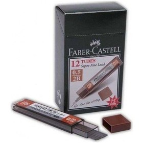 Resim Faber Castell Uç 0.5 Min. Kurşun Kalem Ucu -12'li Paket 