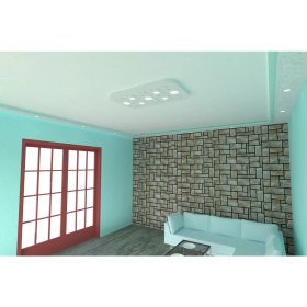 Resim Motifpiyer Spotlu Tavan GÖBEĞI-27-DIKDÖRTGEN-OVAL-56X96CM 