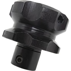 Resim Hightower Universal Elektrikli Anahtar Başlığı Yuvarlak Siyah Motosiklet Elektrikli Bisiklet Aksesuar 