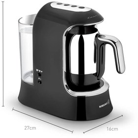 Resim Korkmaz Kahvekolik Deluxe Aqua Otomatik Kahve Makinesi 