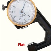 Resim 1 adet El Tipi Mekanik Kalınlık Ölçer - 0-20mm dereceli Mikrometre, Düz Başlı İğne, Pas Dirençli Metal Marangozluk Aracı, Doğru Ölçüm İçin (0.1mm), Pil Gerektirmez, Kalınlık Ölçer, Ölçer Tasarımı, Pas Dirençli Malzeme 
