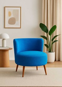 Resim eda hacıoğlu edam bedding group Mavi Teddy Tek kişilik Berjer (SALON, BALKON, OFİS) 