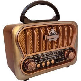 Resim Büro Ev Ofis Radyo Keyfi için Retro Stil Bluetoothlu Usb Mp3 Oynatıcı Müzik Çalar Cihaz 