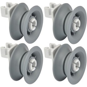 Resim Siemens Uyumlu Sr55E503Eu Bulaşık Makinesi Sepet 4 Alt Üst Teker Takım - 557141074 