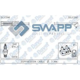 Resim Buji Kablosu Clio 1.4Ie 8V Ym Logan K7J/K4M 504608071 