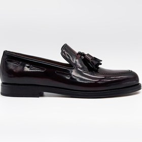 Resim UniqCrafter 1049-10 Erkek Deri El Yapımı Loafer Kösele Ayakkabı 