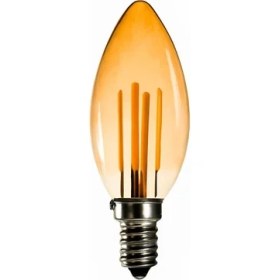 Resim Ledx BR-AL05 400 Lümen 5W Amber E14 Rustik Ampul 