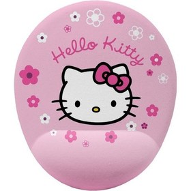 Resim Hello Kitty Desenli Bilek Destekli Kaymaz Buruşmaz Kırılmaz Mouse Pad 