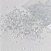 Resim 1440 adet Yüksek Kalite Yüksek Şeffaflık Cam Damla, Suyun Damlası Taşlar, Sallanan Masalar, Mücevherler, Parlak Yarı Daire Şeklinde DIY Karalama Defterleri, Kabartma Süslemeler, Tırnak ve Makyaj Ürünleri, Kart Yapma Süslemeleri 