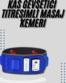 Resim Skygo Göbek İnceltme Kemeri Kas Gevşetici Masaj Aleti Titreşimli Masaj Kemeri 