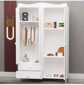 Resim Yıldız 4 Kapaklı Dolap Ve Kapaklı Şifonyer - Denizci 