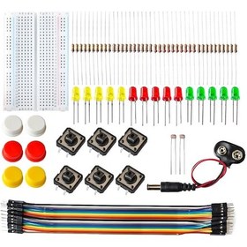 Resim Elektronik Başlangıç Seti Arduino Starter Kit Breadboard Led 