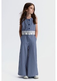 Resim Nk Kids Kız Çocuk Mare Pantolon Nk-51302 Lacivert 