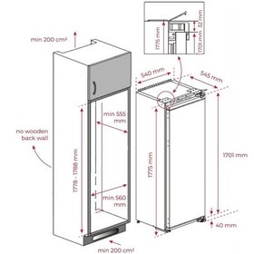 Resim Teka RSF 73360 FI 8 Çekmeceli Dikey No Frost Ankastre Derin Dondurucu 