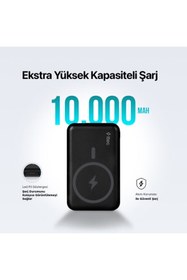Resim Ttec ReCharger Pro M 10.000 mAh MagSafe Uyumlu Kablosuz Taşınabilir Şarj Aleti / Powerbank 